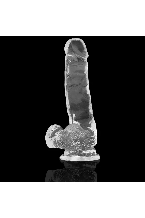 Transparenter Dildo mit Hoden 18.5cm X 3.8cm von X Ray kaufen - Fesselliebe