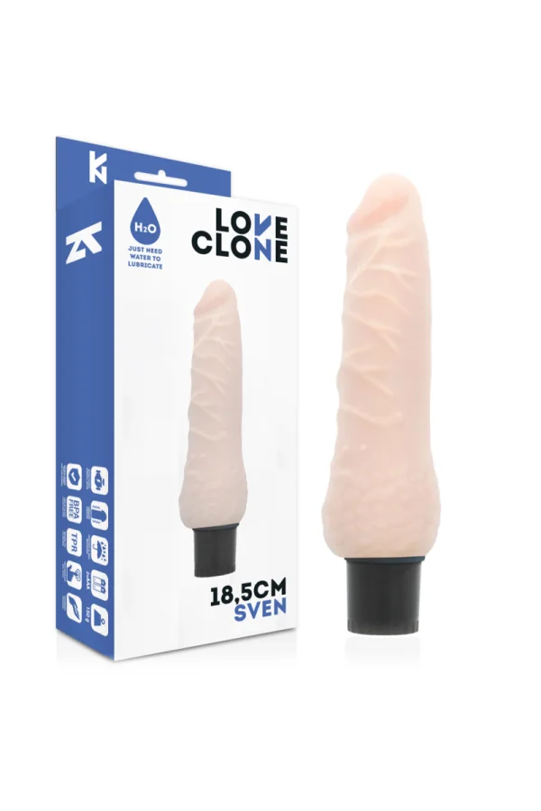 Sven Selbstschmiervibrator 18.5cm von Loveclone kaufen - Fesselliebe