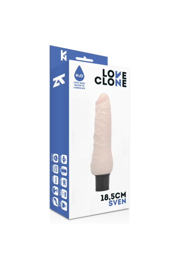 Sven Selbstschmiervibrator 18.5cm von Loveclone kaufen - Fesselliebe