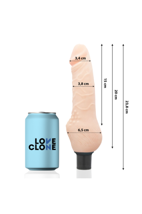 Daven Selbstschmierung Realistisch 23.8 cm -O- 3.8 cm von Loveclone kaufen | Fesselliebe