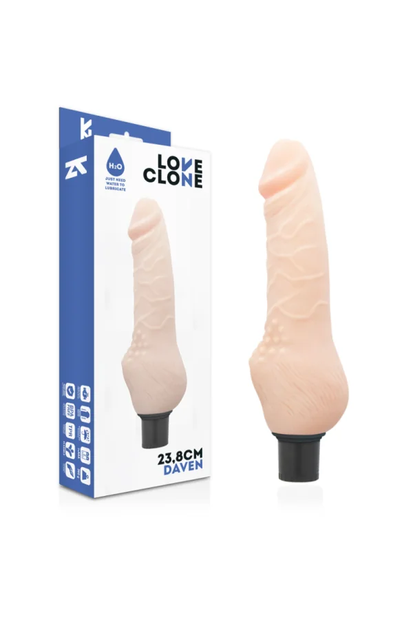 Daven Selbstschmierung Realistisch 23,8 Cm von Loveclone kaufen - Fesselliebe