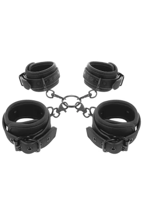 Hand- und Knöchel-Handschellen-Set mit Noprene-Futter von Fetish Submissive Bondage