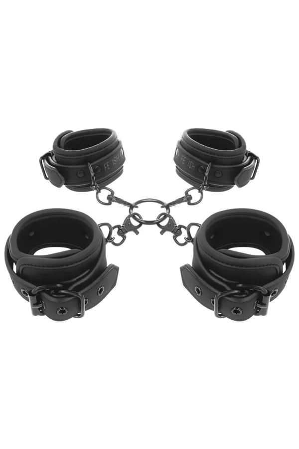 Hogtie und Manschette Set von Fetish Submissive Bondage kaufen - Fesselliebe