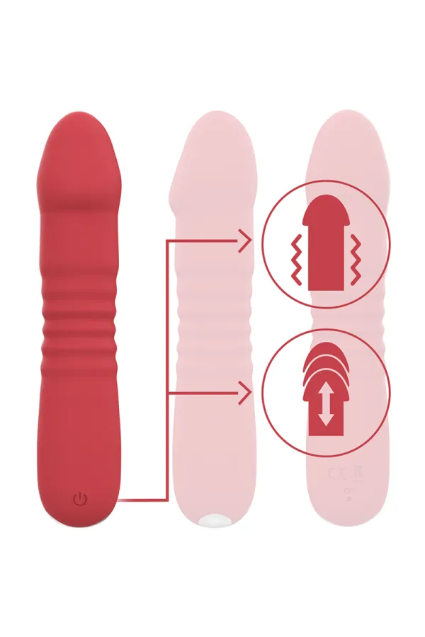 June Up & Down 10 Vibrations Rot von Intense Fun kaufen - Fesselliebe