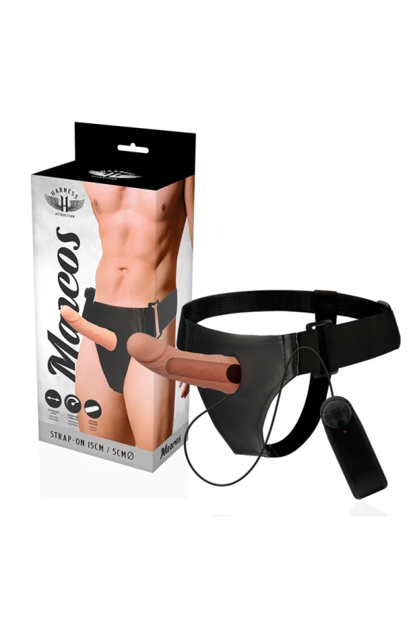 Frames Strap-On Hollow Verlängerung Vibrator 15 X 5 Cm von Harness Attraction kaufen - Fesselliebe