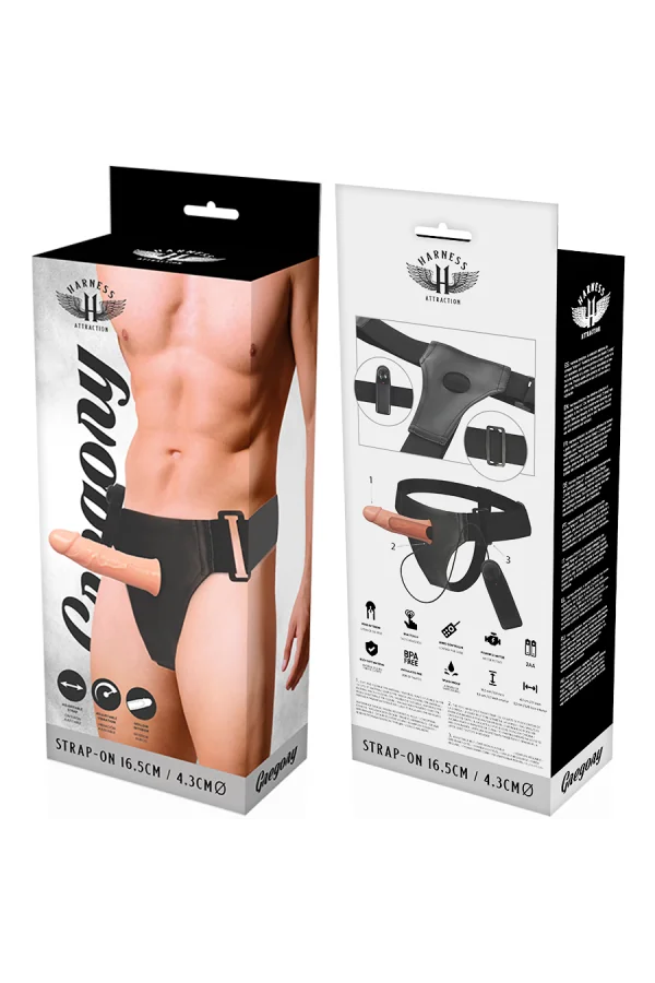 Hollow Arnes Gregory mit Vibrator 16.5 X 4.3cm von Harness Attraction kaufen - Fesselliebe