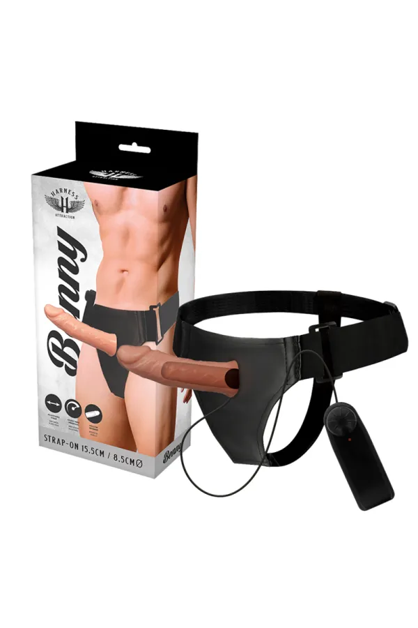 Hollow Arnes Benny mit Vibrator 15 X 4.5cm von Harness Attraction kaufen - Fesselliebe