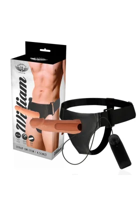 Willian Hollow Rnes mit Vibrator 17 cm -O- 4.5 cm von Harness Attraction