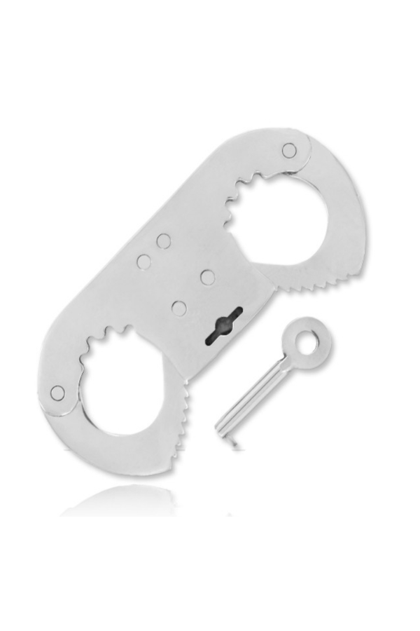 Daumenmanschette Fingerhandschellen aus Metall von Metal Hard kaufen | Fesselliebe