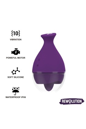 Rewolingo Vibrator mit Zunge von Rewolution kaufen | Fesselliebe