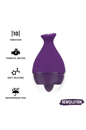 Rewolingo Vibrator mit Zunge von Rewolution