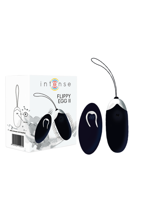 Flippy Ii Vibrierendes Ei mit Fernbedienung Schwarz von Intense Couples Toys kaufen | Fesselliebe