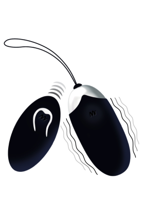 Flippy Ii Vibrierendes Ei mit Fernbedienung Schwarz von Intense Couples Toys kaufen | Fesselliebe