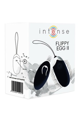 Flippy Ii Vibrierendes Ei mit Fernbedienung Schwarz von Intense Couples Toys kaufen | Fesselliebe