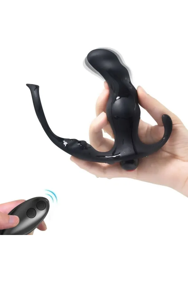 Knight Vibrator Anal Prostata & Ring Fernbedienung Schwarz von Armony For Him kaufen - Fesselliebe