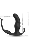 Knight Vibrator Anal Prostata & Ring Fernbedienung Schwarz von Armony For Him kaufen - Fesselliebe