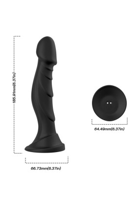 Dildo Vibrator & Anal Plug mit Fernbedienung Schwarz von Armony Anal kaufen | Fesselliebe