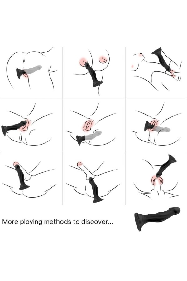 Dildo Vibrator & Anal Plug mit Fernbedienung Schwarz von Armony Anal kaufen | Fesselliebe