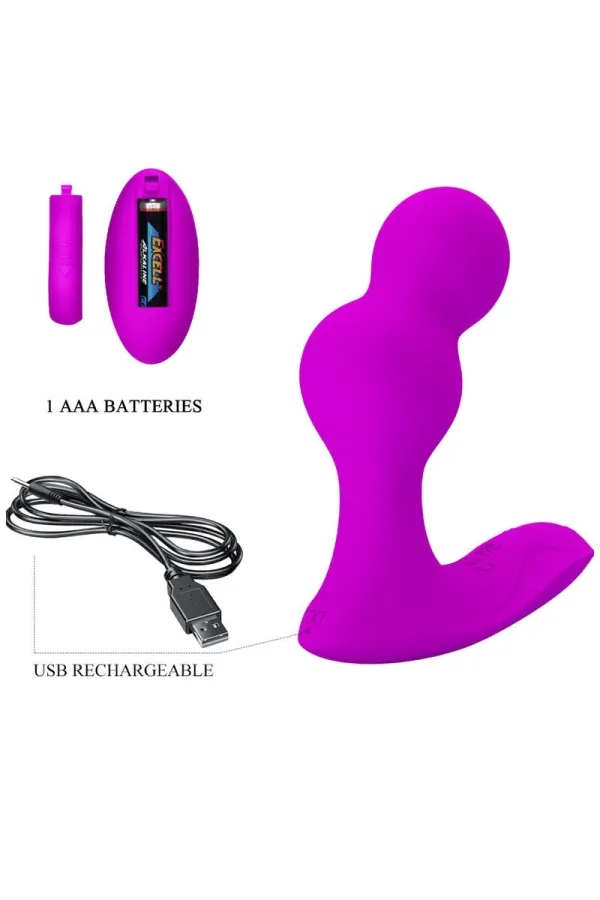 Terrance Anal Vibrator Massager mit Fernbedienung von Pretty Love kaufen - Fesselliebe