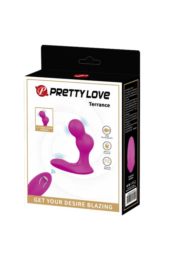 Terrance Anal Vibrator Massager mit Fernbedienung von Pretty Love kaufen - Fesselliebe