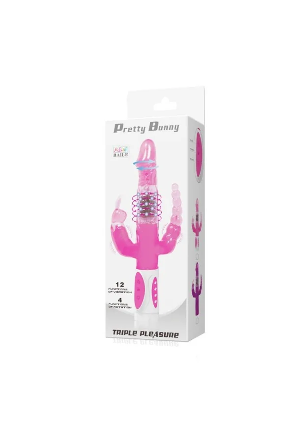 Pretty Bunny Triple Vibrator mit Rotation von Baile Rotations kaufen - Fesselliebe