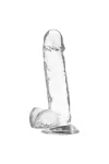 Transparenter Dildo mit Hoden 20 X 4.5cm von X Ray kaufen - Fesselliebe