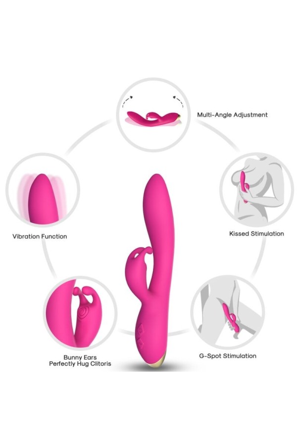 Bonnie Vibrator Kaninchen Fuchsia von Armony Vibrators kaufen | Fesselliebe