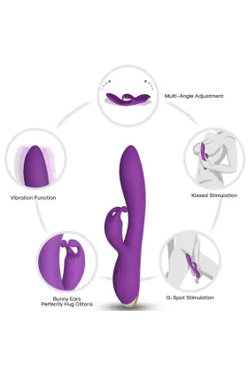 Bonnie Vibrator Kaninchen Lila von Armony Vibrators