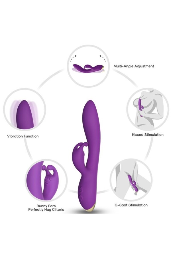 Bonnie Vibrator Kaninchen Lila von Armony Vibrators kaufen | Fesselliebe