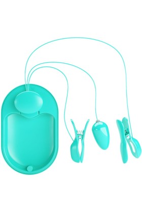 Surprise Box Blaue Elektrostimulationspinzette von Pretty Love Flirtation kaufen | Fesselliebe