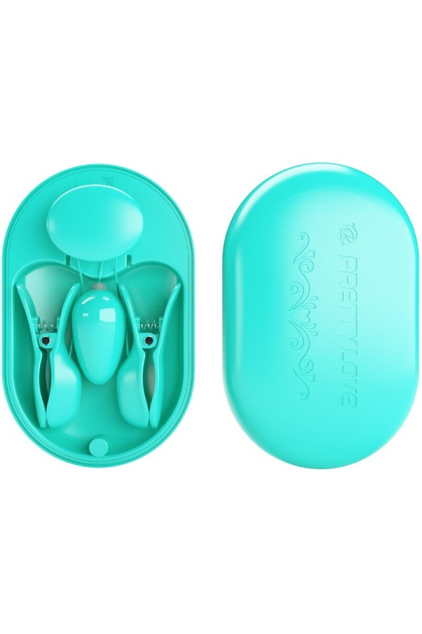 Surprise Box Blaue Elektrostimulationspinzette von Pretty Love Flirtation kaufen | Fesselliebe