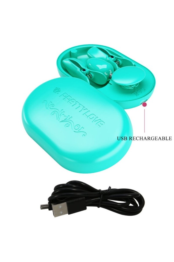 Surprise Box Blaue Elektrostimulationspinzette von Pretty Love Flirtation kaufen | Fesselliebe