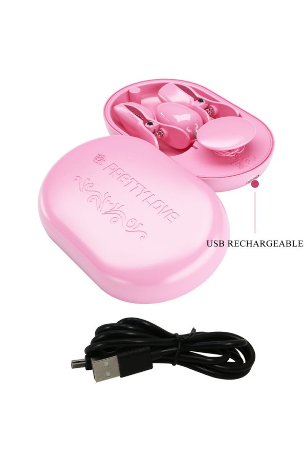 Überraschungsbox Rosa Elektrostimulationspinzette von Pretty Love Flirtation kaufen | Fesselliebe