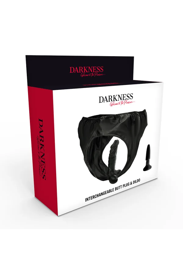 Interchangeable Butt Plug und Dildo von Darkness Sensations kaufen - Fesselliebe