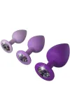 VIOLETTES ANALPLUG-SET VON FANTASY FOR HER kaufen - Fesselliebe