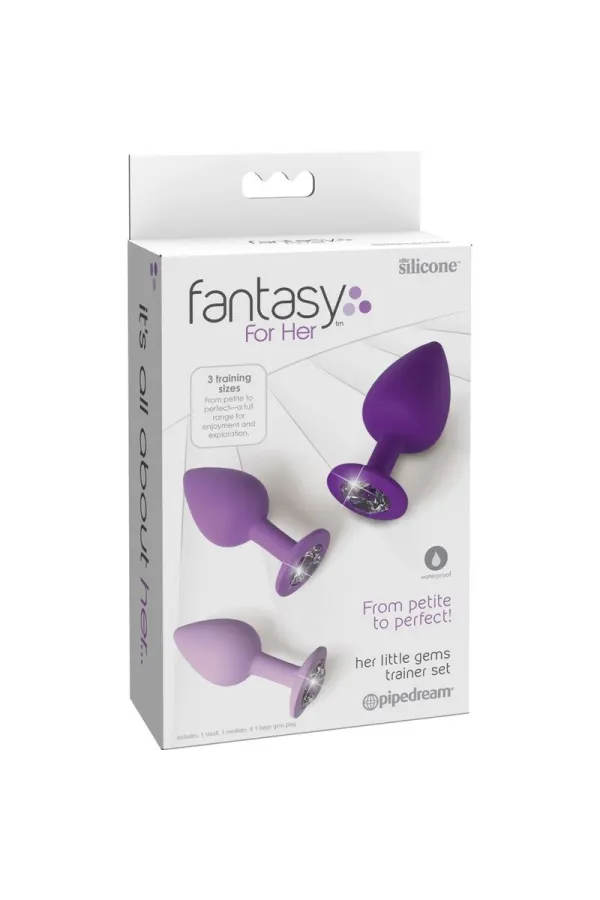 VIOLETTES ANALPLUG-SET VON FANTASY FOR HER kaufen - Fesselliebe