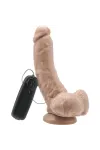 Dildo 20,5 cm mit Hoden und Vibration hautfarben von Get Real kaufen - Fesselliebe