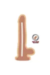 Dual Density Dildo 25,5 cm mit Hoden hautfarben von Get Real kaufen - Fesselliebe