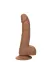 Silikon-Dildo 15.24 cm Braun von Calexotics