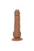 Silikon-Dildo 15.24 cm Braun von Calexotics