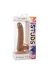 Silikon-Dildo 15.24 cm Braun von Calexotics