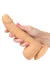 Silikon-Dildo 15.24 cm Beige von Calexotics