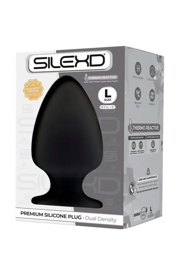 Modell 1 Analplug Premium Silexpan Silikon Premium Thermoreaktive Grösse L von Silexd kaufen - Fesselliebe