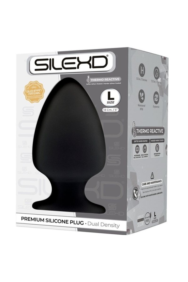 Modell 1 Analplug Premium Silexpan Silikon Premium Thermoreaktive Größe L von Silexd kaufen | Fesselliebe