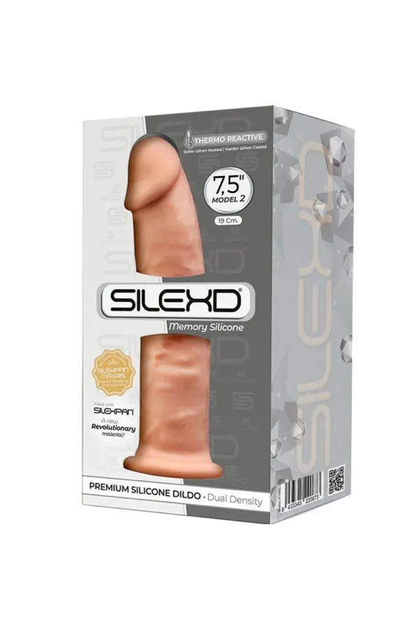 Modell 2 Realistischer Penis Premium Silexpan Silikon 19 cm von Silexd kaufen - Fesselliebe