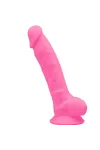 Modell 1 Realistischer Penis Premium Silikon Silexpan Fluoreszierendes Rosa 17,5 cm von Silexd kaufen - Fesselliebe