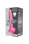 Modell 1 Realistischer Penis Premium Silikon Silexpan Fluoreszierendes Rosa 17,5 cm von Silexd kaufen - Fesselliebe