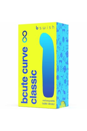 Bcute Curve Infinite Klassischer wiederaufladbarer Silikonvibrator Gelb von B Swish kaufen | Fesselliebe