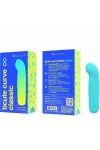 Bcute Curve Infinite Klassischer Wiederaufladbarer Vibrator aus Blauem Silikon von B Swish