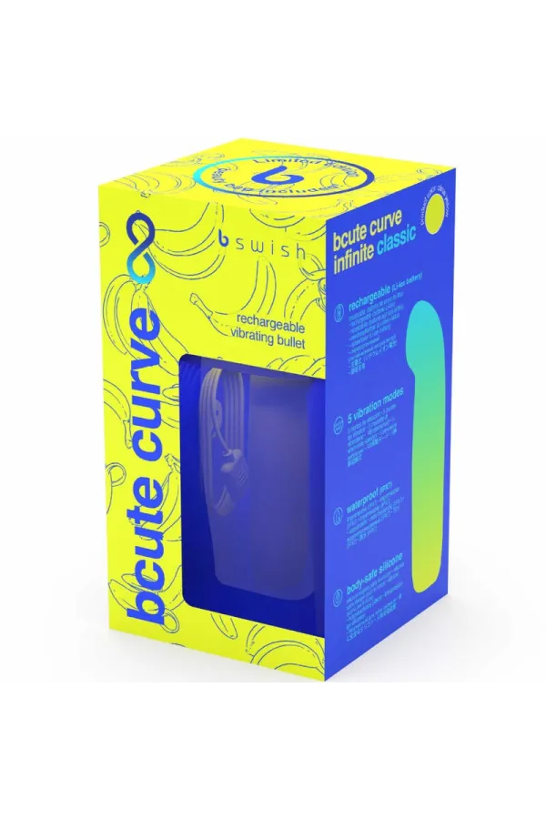 Bcute Curve Infinite Classic Limited Edition Wiederaufladbarer Silikonvibrator Gelb von B Swish kaufen - Fesselliebe